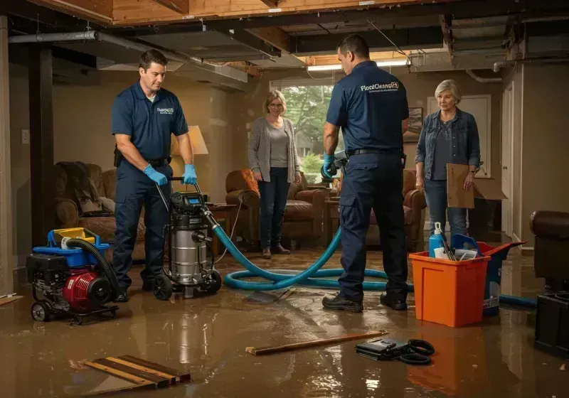 Basement Water Extraction and Removal Techniques process in Liberty, IN