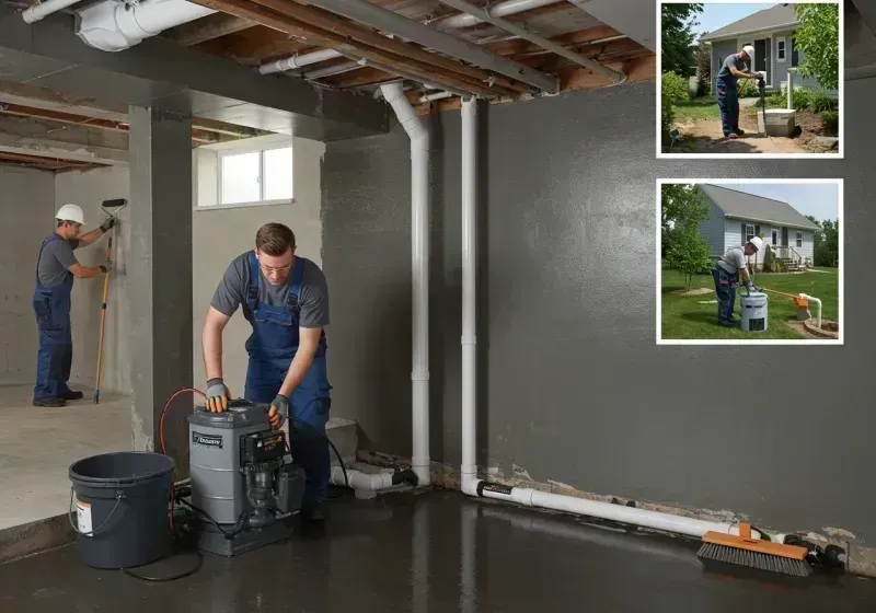 Basement Waterproofing and Flood Prevention process in Liberty, IN